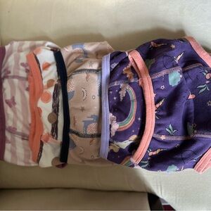 Colorful Kids' Patterned Underwear Set